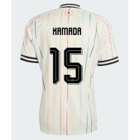 Camiseta Japón Daichi Kamada #15 Segunda Equipación Replica Mundial 2026 mangas cortas